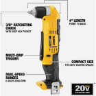 DEWALT 20V MAX 3/8 In. Cordless Right Angle Drill/Driver (Tool Only) Image 2