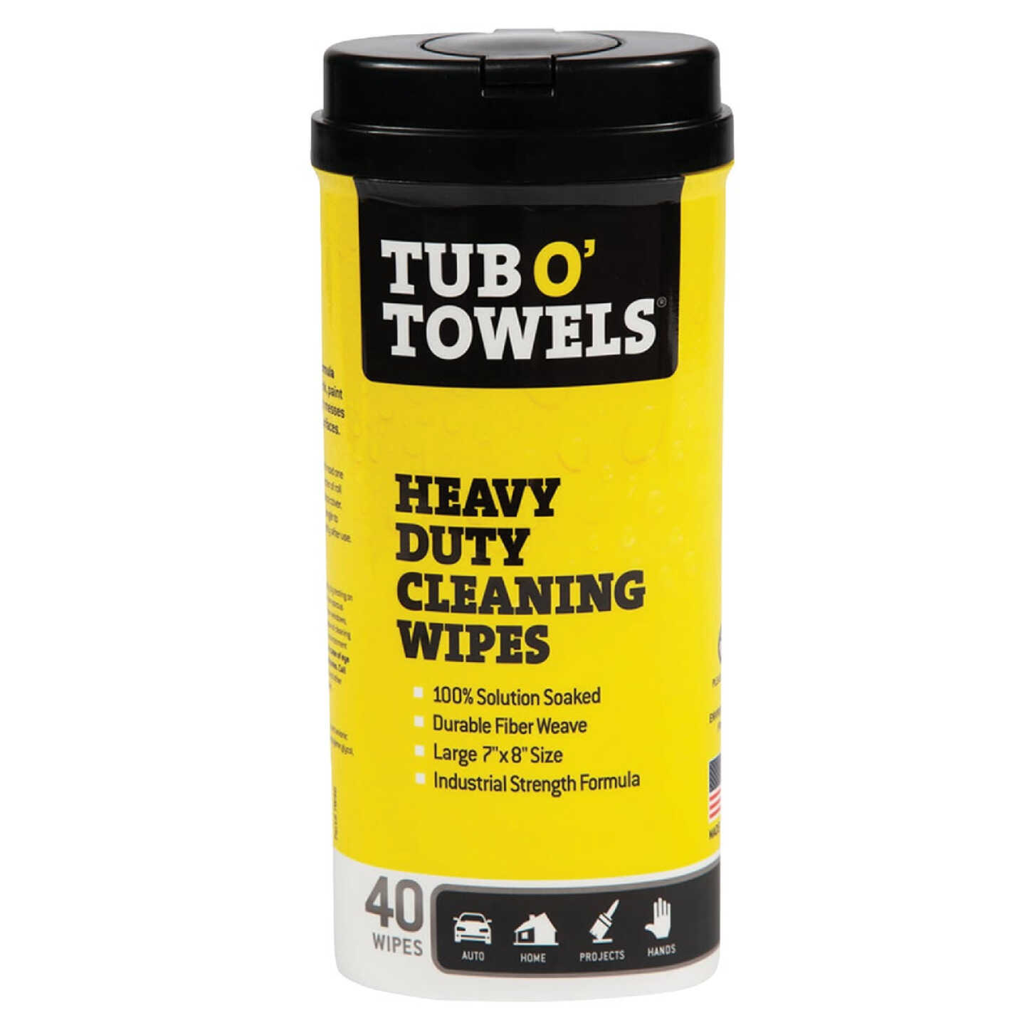 Tub O' Towels Heavy Duty Cycling Wipes, Individually Wrapped Cleaning Wipes  for Biking and Cycling, 12-Pack - Yahoo Shopping