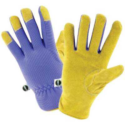 Miracle-Gro Women's Polyester Durable Protection Landscaping Gloves, Small/Medium